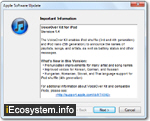 Enable VoiceOver and download Apple software update