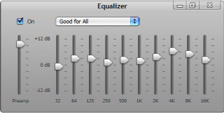 iTunes' Equalizer