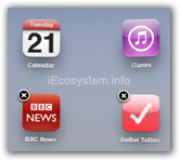 Move icons and apps on your iPad Home screen