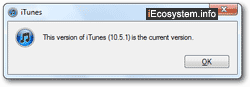 You are using the current version of iTunes