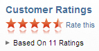 iTunes Store features, like Customer Ratings