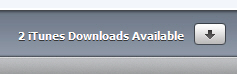 Auto-check for the number of new downloads available from the iTunes Store